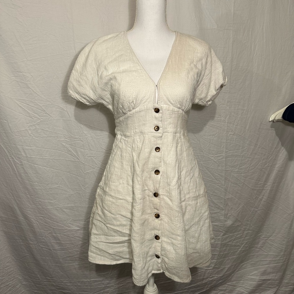 White marine layer dress